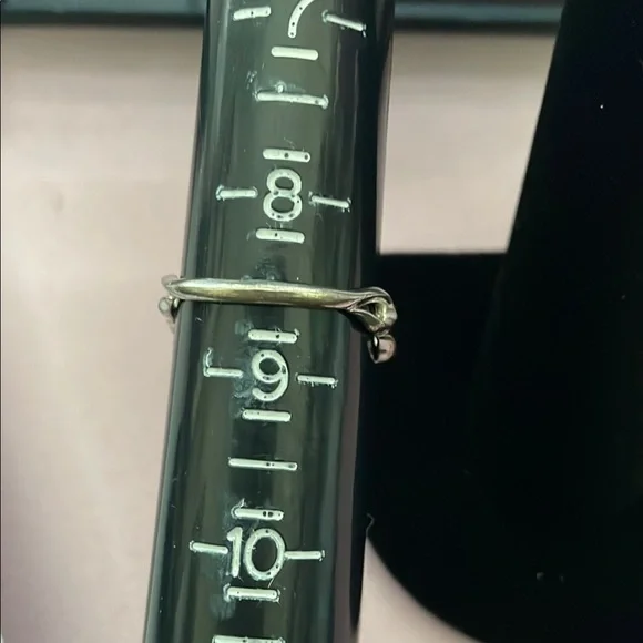 Harley Davidson Classic Silver and Black Pavé Ring - Picture 3 of 3